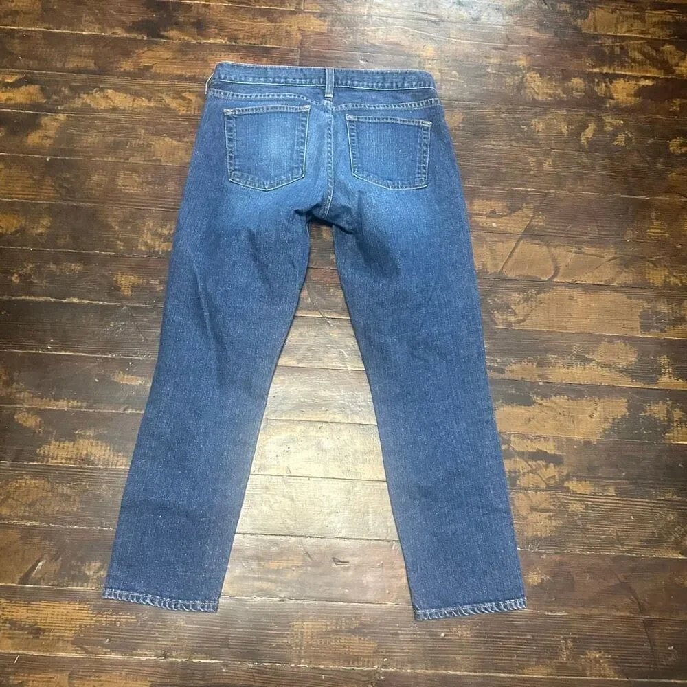 J Crew 28 matchstick straight leg preppy minimalist jeans